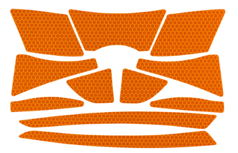 <ul><li>Reflective decal kit fits Evolution 6100 cap style hard hats</li><li>Class R2 reflective material</li><li>Colors available</li><li>360°+ visibility</li></ul>|